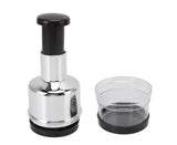 Manual Food Chopper Multipurpose Stainless Steel Blade Vegetable Cutter for Onion Garlic Vegetables Fruit Nut