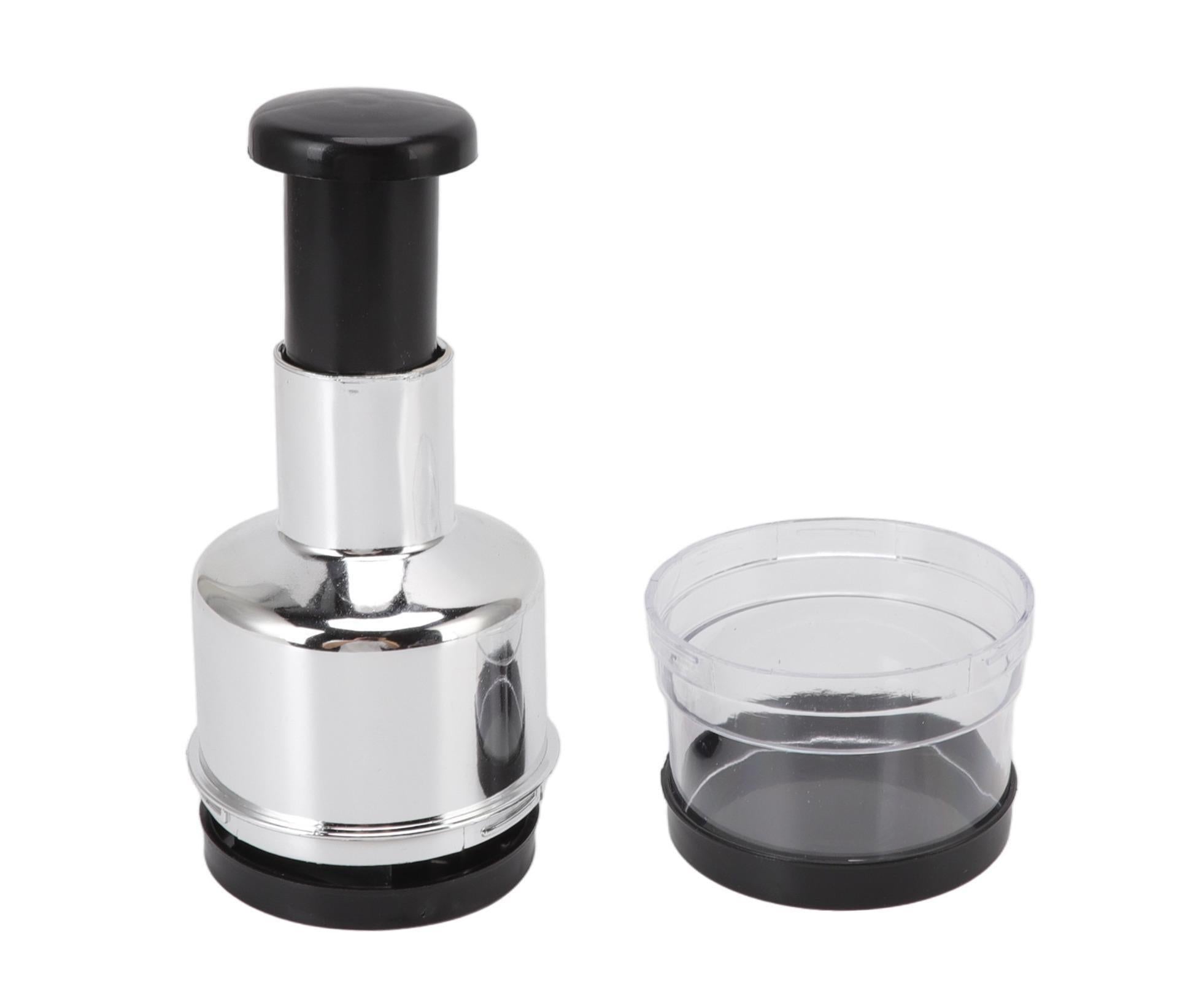 Manual Food Chopper Multipurpose Stainless Steel Blade Vegetable Cutter for Onion Garlic Vegetables Fruit Nut