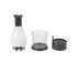Mini Chopper White Manual Stainless Steel Blade PP Material Easy Disassemble Vegetable Chopper for Onions Nuts