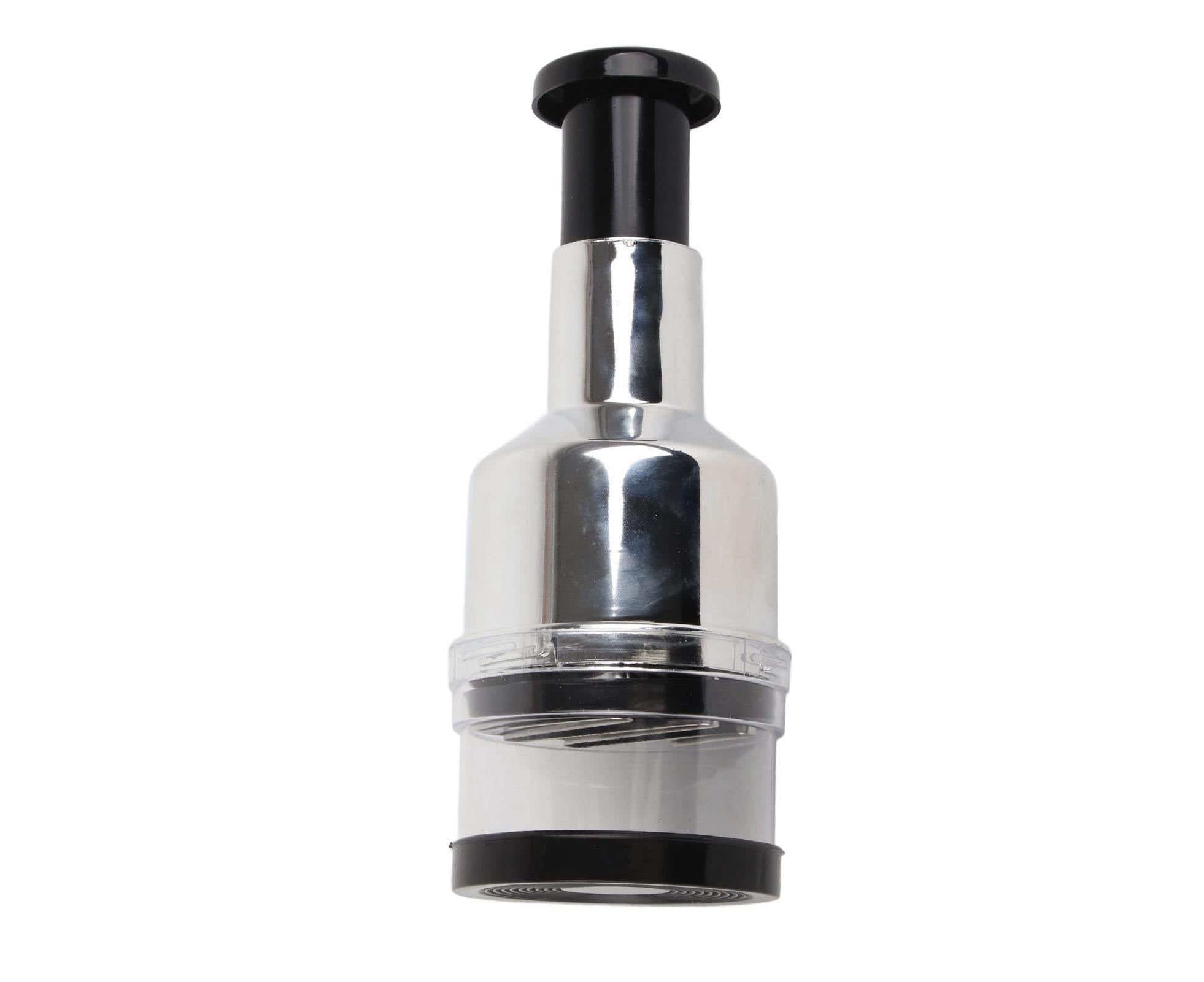Onion Press Chopper Hand Vegetable Chopper Stainless Steel Manual Food Chopper for Kitchen