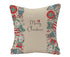 Merry Christmas Throw Pillow Covers 18x18 Inch, Xmas Trees Decorative Cushion Cases for Home Decoration - White