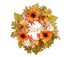 45cm Fall Wreath - Thanksgiving Wreath, Artificial Fall Garland, Welcome Wreath Decorations