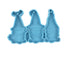 1 Set Keychain Mold Non Sticky Reusable DIY Silicone Easter Gnome Pendant Handicrafts Making Mold for Gift - Blue