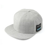 Light Gray Wireless Bluetooth Hat - Sports Cap with Dual Speakers, Bluetooth 5.4,Outdoor Music Hat for Running,Jogging,and Sports