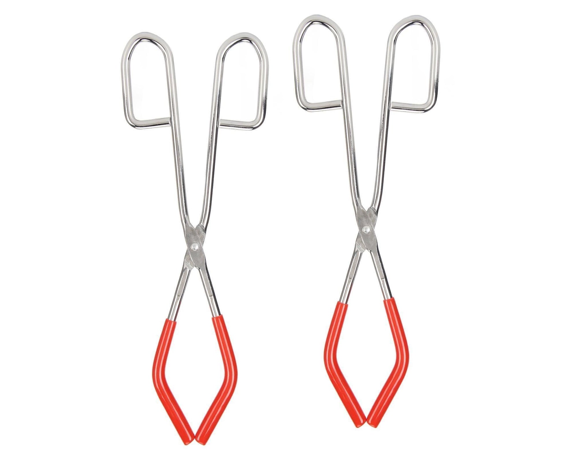 2pcs Labs Beaker Tongs Rust Prevention Strong Grip Rubber Coated Ends Chemical Beaker Tongs for 50mL To 2000mL Beakers Labware