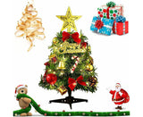 30Cm Mini Christmas Tree, Small Illuminated Christmas Tree,Mini Christmas Tree With Led Fairy Lights, Christmas Tree, Small Artificial Christmas Tree