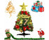 30Cm Mini Christmas Tree, Small Illuminated Christmas Tree,Mini Christmas Tree With Led Fairy Lights, Christmas Tree, Small Artificial Christmas Tree