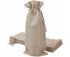6 Burlap Bags with Drawstring, Rustic Gift Bag Bulk Pack for Mugs, Mason Jars, Wedding Party Favors, Grocery, Gift and Treat Pouches