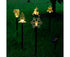 Christmas Garden Stake Lights 5x Solar Snowflake Star Christmas Tree Led Xmas Light Pathway Outdoor Christmas Combination