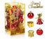 Christmas Tree Ornaments Set, 32PCS Mini Christmas Red and Gold Ball Ornaments Decoration for Christmas Trees
