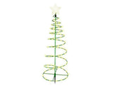 Christmas Tree Solar Stake Lights Spiral Christmas Tree Solar Stake Lights Outdoor Decorative Outdoor Yellow