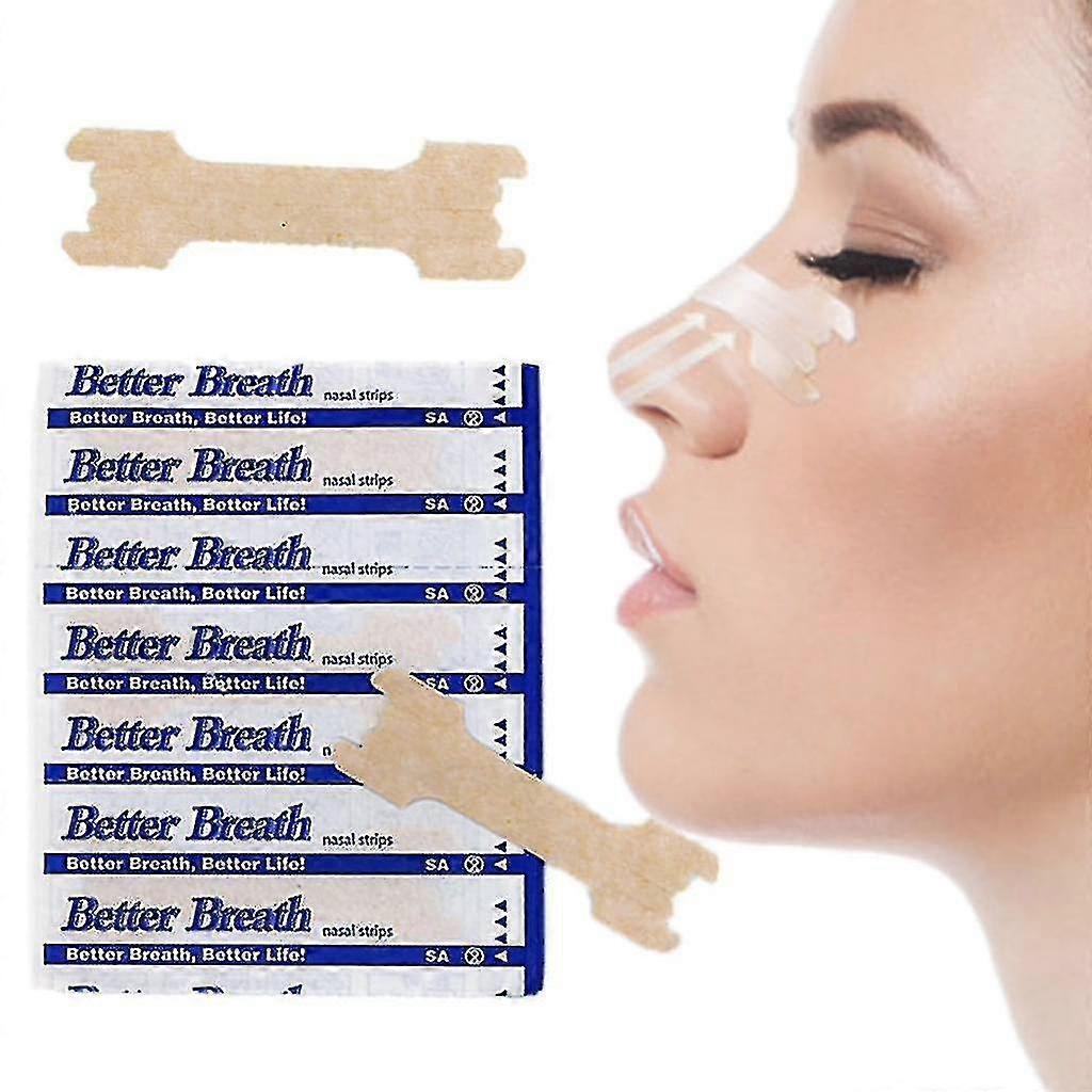 Nasal Strips For Snore Relief - Breathe Better, Sleep Better, 55mm X 16mm