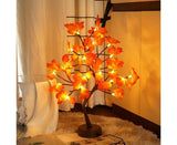 Night Lights -24 Led Lights Maple Leaf Tree Lights