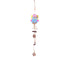 Owl Charm Beautifully Patterned Cartoon Decorative Festival Props Wooden Creative Easter Owl Pendant for Easter - Yellow