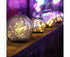 Solar Garden Light - Crack Glass Ball Lights Solar Lights Outdoor Garden Decorative Walkway Solar Lights for Garden