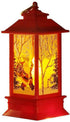 Christmas Candle piece with LED candle decoration small red