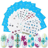 Christmas Nail Sticker New Year Water Decals Christmas Decoration Patch Watermark Nail Art Decoration