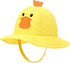 Cotton Animal Babies Bucket babies Sun Hats UPF 50+ Summer Hats Sun Protection for babies Babies babiess babiess Girls-Yellow 54cm