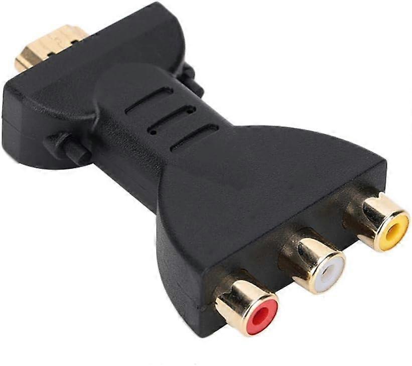 HDMI to RGB audio video converter to RCA component converter 1080P audio and video sync adapter