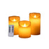 LED Candles Flameless Candles Warm White LED Candle Lights Electric Flickering LED Wick Lamp with Remote Control Timer Function