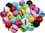 Pack of 10 22mm Small Bells, Jingle Bells, Colorful Craft Bells, Mixed Small Christmas Bells for Pets