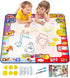 Water Doodle Mat, Large babies Painting Mat, Clean Drawing Mat with Neon Colors, Educational Toys for 3 4 5 6 Year Old babies babiess Boys Girls
