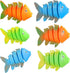 6 Pieces Sinking Fish-Shaped Swim Toys Pool Diving Toys Underwater Sinking Swimming Pool Toy