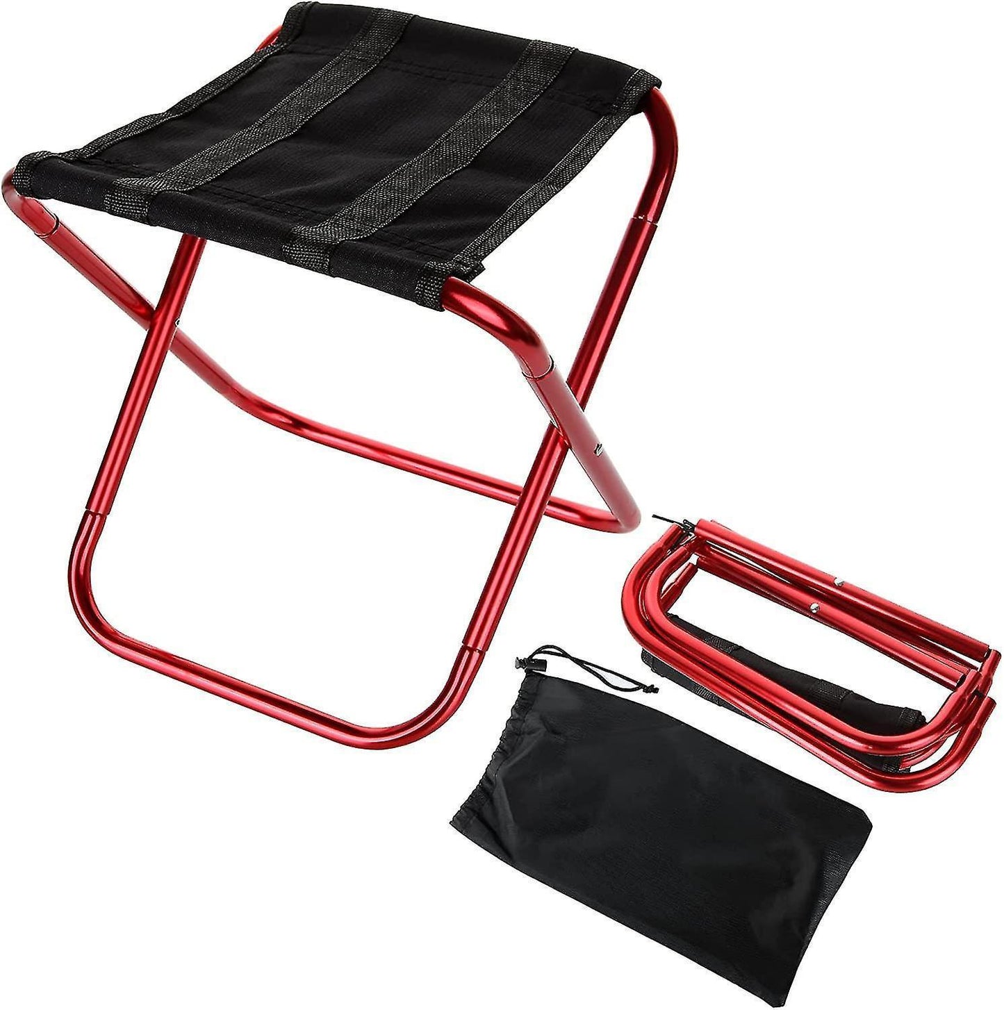 Camping Folding Stool,Mini Outdoor Portable Folding Camping Stool With Carry Bag For Outdoor, Fishing, Picnic