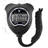Digital Sport Stopwatch Watch, Digital Stopwatch with Alarm/Calendar for Swimming Football, Sports