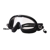 Large Frame High Grade Swim Goggles Waterproof Fogproof HD Swimming Glasses for Men Women Black