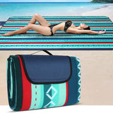 Picnic blanket waterproof picnic beach carpet pattern