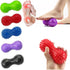 Myofascial Balls Spiky Massage Ball Trigger Point Sport Fitness Hand Foot Pain Relief Plantar Fasciitis Reliever Hedgehog Balls-Red