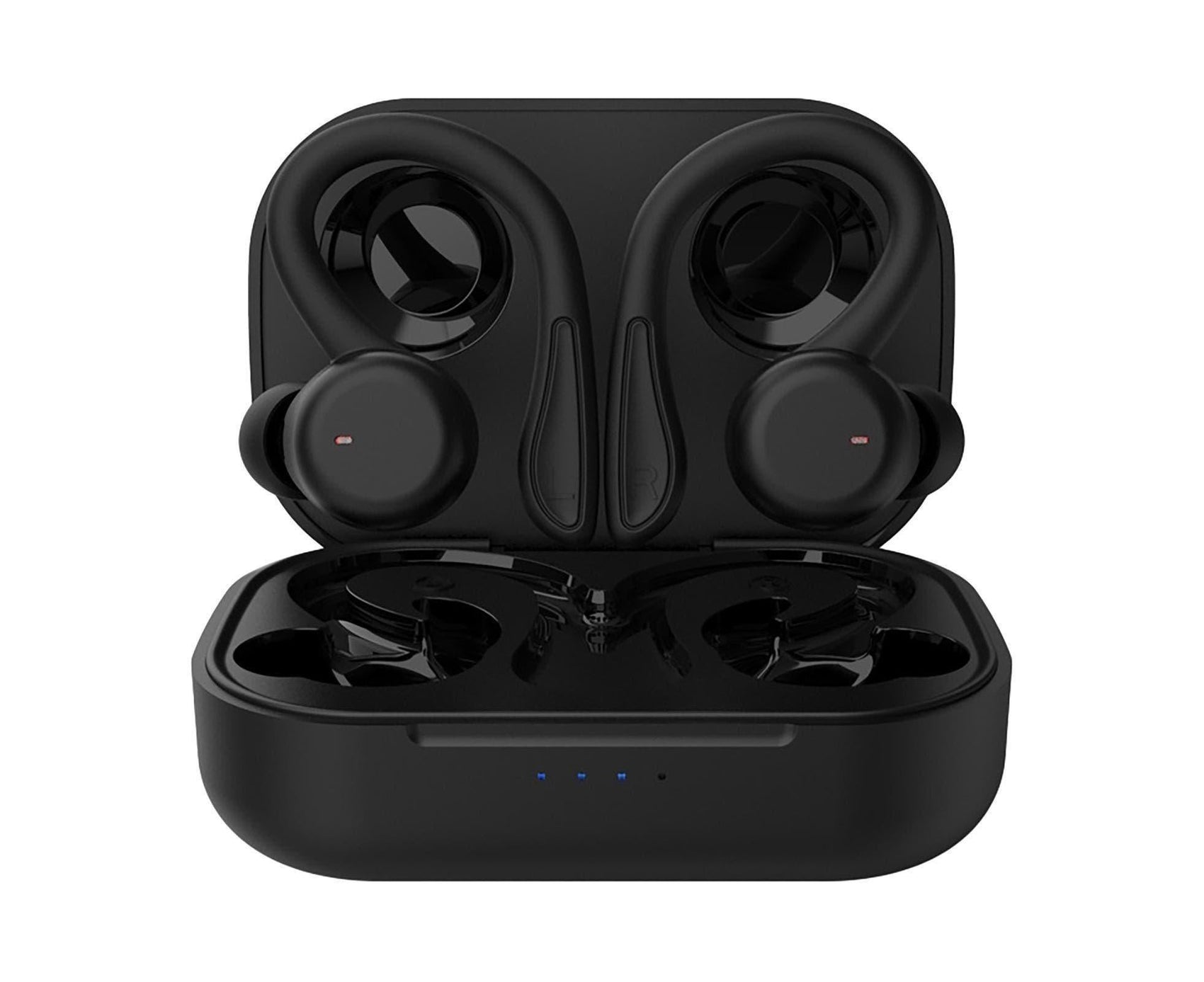 Earphones Ear Hook Touch IPX6 Waterproof Running Black
