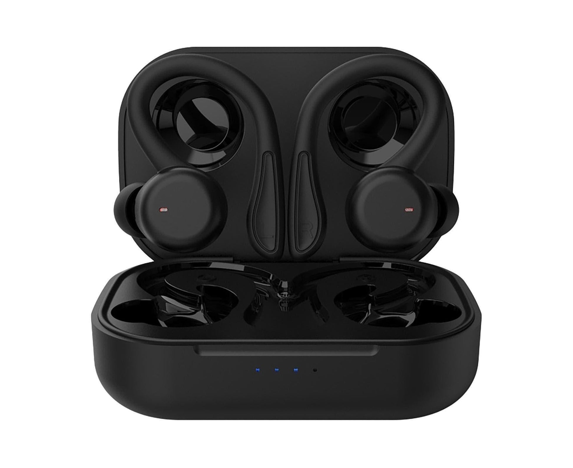 Earphones Ear Hook Touch IPX6 Waterproof Running Black