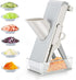 Kitchen secure Mandolin Vegetable Slicer With Adjustable Blades With Container