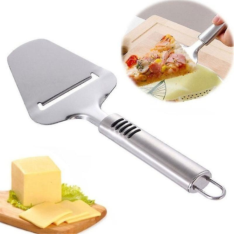 Silver Stainless Steel Cheese Peeler  Slicer Cutter Butter Slice Cutting Knife Kitchen Cooking Tools