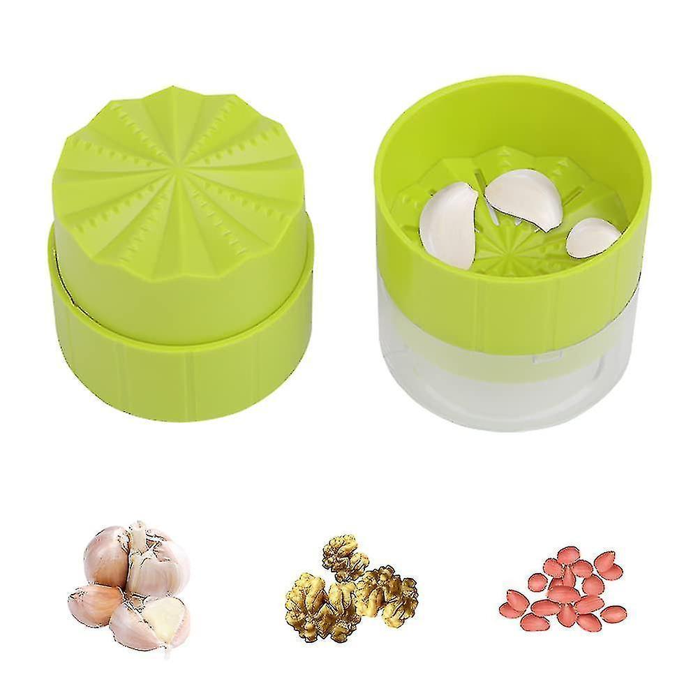 Manual Garlic Crusher, Garlic Twist Crusher Press, Plastic Garlic Press, Crusher Garlic, Practical Kitchen Tool