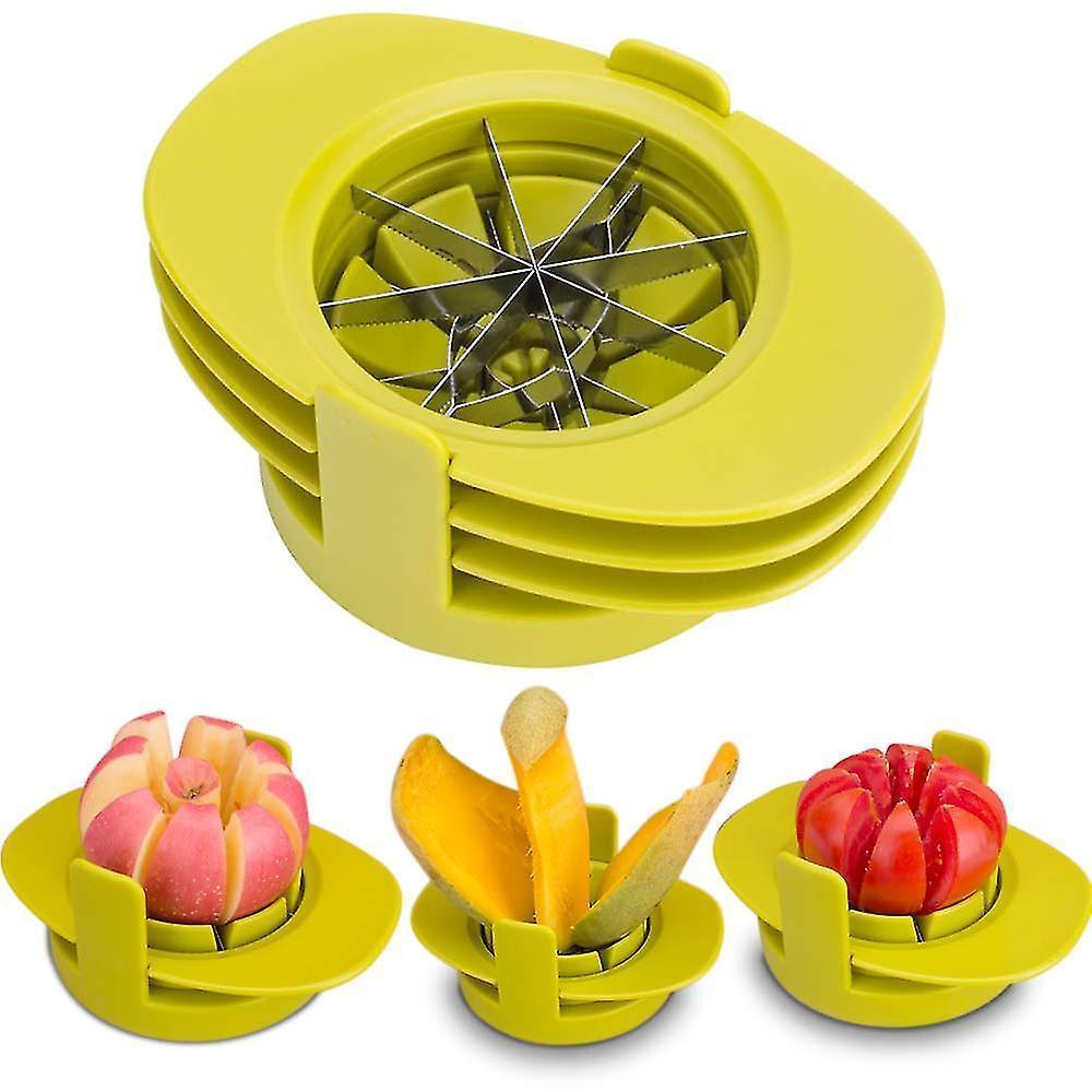 Easy Kitchen Tool 4-in-1 Fruit Mango Peeler Splitter Pitter Remover Apple Pear Corer Cutter Tomato Slicer
