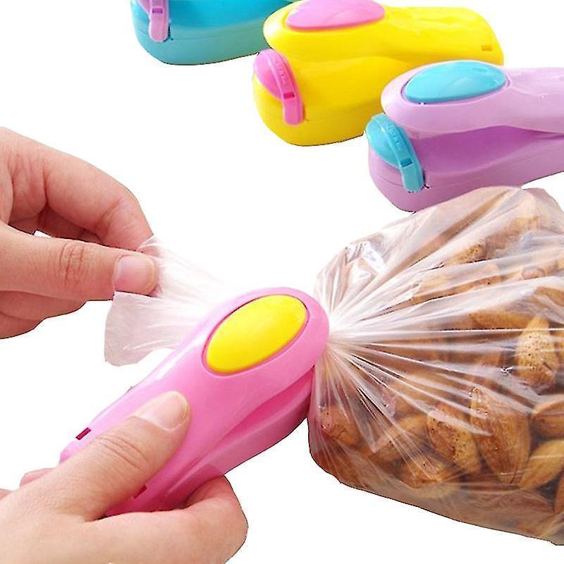 Heating Snack Sealing Machine Sealed Packaging Food Bags Heat Sealer Handheld Holder Food Saver Storage Kitchen Accessories