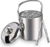 Ice Bucket Ice Bucket Champagne Cooler Ice Cube Container With Tongs And Lid