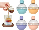 Summer New Creative Light Bulbs Ice Molds,silicone Ice Cube Molds,ice Ball Maker, Whiskey Ice Mold,2.5 Inches Sphere Ice Mold For Whiskey And Cocktail