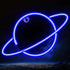 Planet Neon Signs LED Night Light Neon Lights USB Charging/Battery Operated Neon Wall Lights Neon Decorative Lights for Home Bedroom Bar/Christmas/Wed