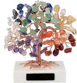 Premium quality natural chakra crystal tree with healing properties