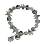 Chinese Ancient Style Promises Like A Mountain Heavy Friendship Chain Forest Small Fresh Green Crystal Bracelet Girl Gift Girlfriend Jewelry Jewelry