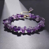 Healing Crystal Stone Beads Stretch Bracelets Crystal Bracelet Natural Gemstones Round Beads Energy Power Crystal Chakra Reiki Healing Elastic Stretch