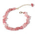 Healing Crystal Stone Beads Stretch Bracelets Crystal Bracelet Natural Gemstones Round Beads Energy Power Crystal Chakra Reiki Healing Elastic Stretch
