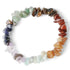 Natural Stone 7-chakra Chip Beads Healing Crystal Bracelet