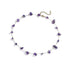 Red/purple Crystal Bracelet Bring Luck Prosperity Bracelet Agate Bracelet Gift Purple