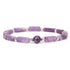 Women Body Purifying Amethyst Slimming Natural Amethyst Bracelet Healing Crystal Therapy Bracelet For Pain Relief Fatigue