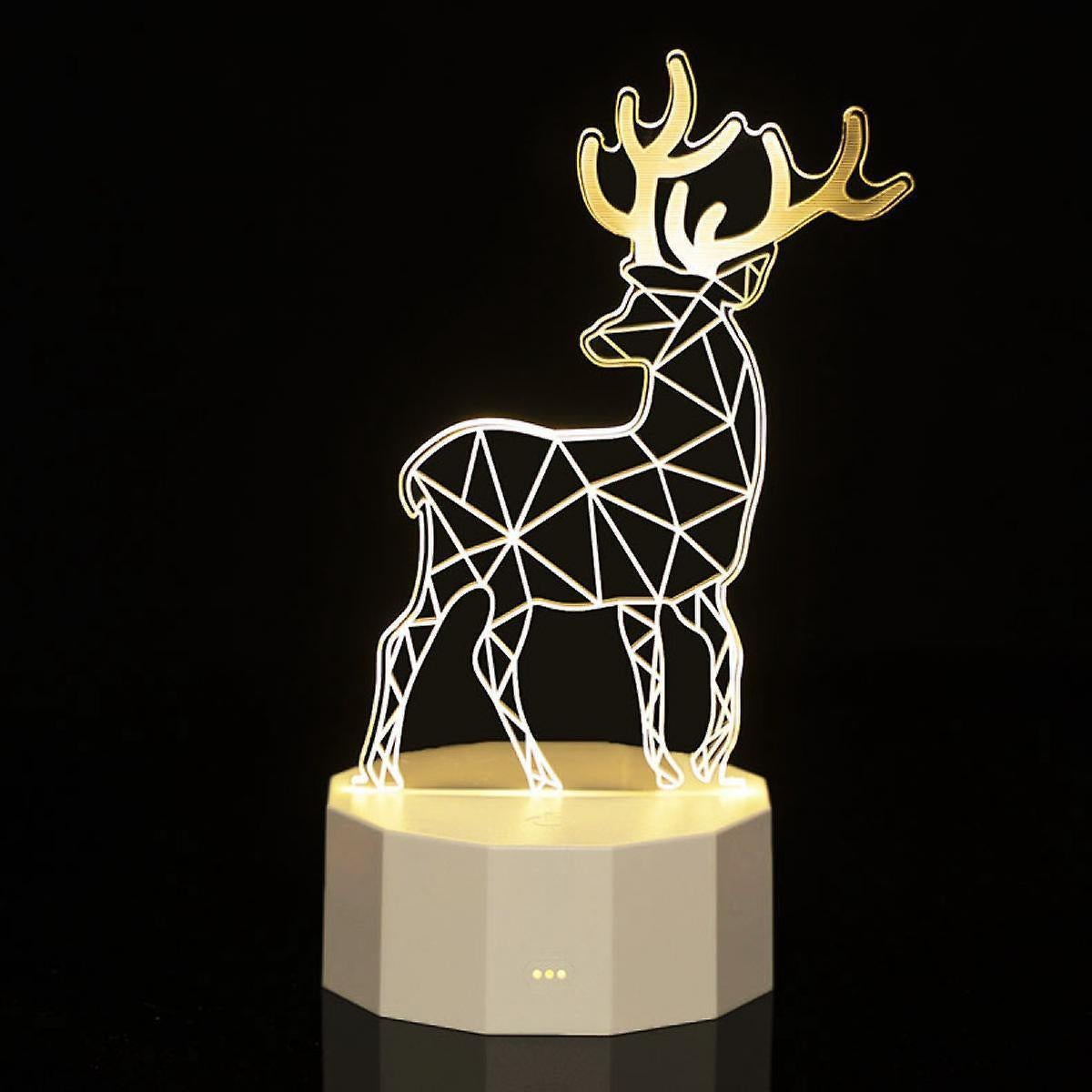 babies Night Light 3D Bedroom Decor Illusion Lamp 3D Creative
